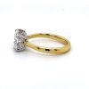 East-West Emerald-Cut Ring with Scalloped Gallery Custom Engagement Rings 10
