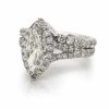 Marquise Ring with Matching Band Custom Engagement Rings 4