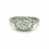 East-West Oval Ring with Halo Custom Engagement Rings 6