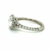 East-West Oval Ring with Halo Custom Engagement Rings 7