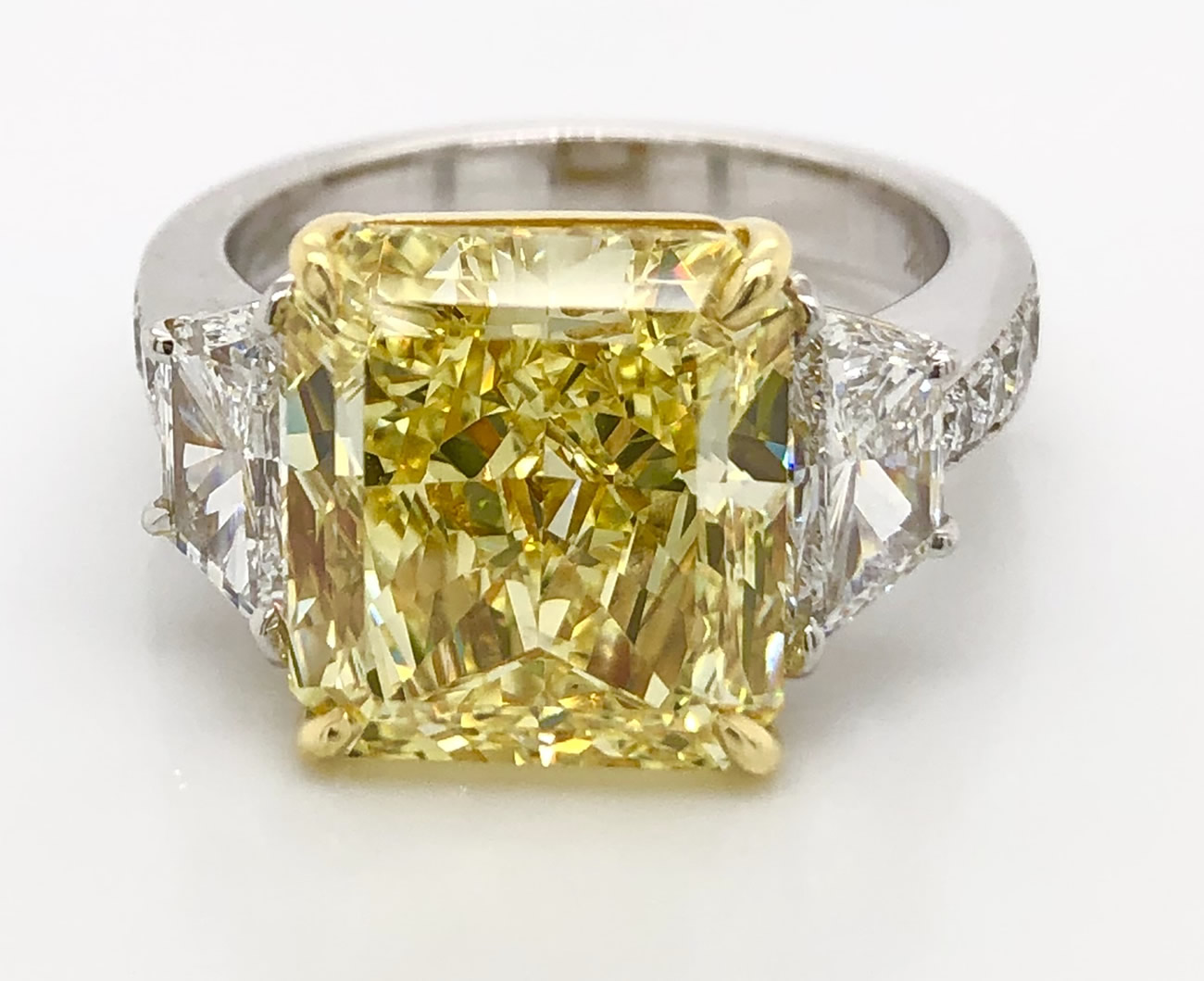 Designing a 10 Carat Yellow Diamond 10th Anniversary Ring - | Peter Norman