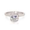 Oval Cup Ring Custom Engagement Rings 7