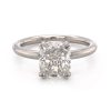 Cushion-Cut Solitaire Engagement Ring Custom Engagement Rings 6