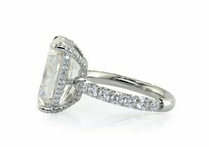 Large Radiant Ring Engagement Rings 2