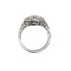 Low-Set Octagonal Diamond Ring Custom Engagement Rings 7