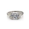 Princess-Cut and Trapezoid Ring Custom Engagement Rings 5