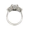Radiant and Pear Diamond Ring Custom Engagement Rings 7