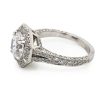 Octagonal Halo Diamond Ring Custom Engagement Rings 6