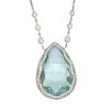 Large Pear Beryl Necklace Custom Fine Necklaces 4