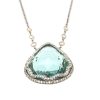 Large Pear Beryl Necklace Custom Fine Necklaces 5