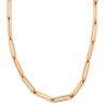 Handcrafted Solid Gold Paperclip Link Custom Fine Necklaces 5
