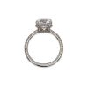 Round Diamond Micropave Engagement Ring Custom Engagement Rings 7