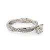 Twisted Diamond Engagement Ring Custom Engagement Rings 7