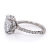 Large Cushion-Cut Engagement Ring Custom Engagement Rings 5
