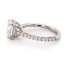 Round Engagement Ring with Delicate Band Custom Engagement Rings 6