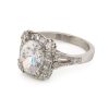 Vintage-Inspired Oval Diamond Ring Unique Rings 7