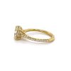 Round Brilliant-Cut Yellow Gold Engagement Ring Custom Engagement Rings 7