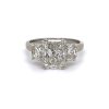 Three Stone Radiant-Cut Diamond Engagement Ring Custom Engagement Rings 6