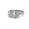 Three Stone Radiant-Cut Diamond Engagement Ring Custom Engagement Rings 5