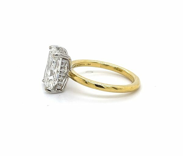 Radiant-Cut Solitaire Engagement Ring Engagement Rings 3