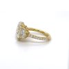 Oval and Trapezoid Diamond Engagement Ring Custom Engagement Rings 7