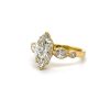 Yellow Gold Marquise Engagement Ring Custom Engagement Rings 5