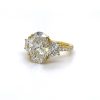 Oval and Trapezoid Diamond Engagement Ring Custom Engagement Rings 5