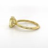 Fancy Yellow Radiant-Cut Diamond Engagement Ring Custom Engagement Rings 7