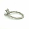 Asscher-Cut Diamond Ring in a Platinum Setting Custom Engagement Rings 6