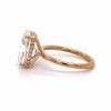 Elongated Cushion-Cut Solitaire in Rose Gold Custom Engagement Rings 7