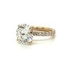 Rose Gold Round Brilliant-Cut Diamond Engagement Ring Custom Engagement Rings 6