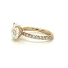 Rose Gold Round Brilliant-Cut Diamond Engagement Ring Custom Engagement Rings 8