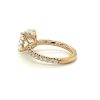 Rose Gold Round Brilliant-Cut Diamond Engagement Ring Custom Engagement Rings 9