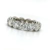Round Diamond Shared-Prong Eternity Band Eternity Bands 4 Round Diamond Shared-Prong Eternity Band Eternity Bands 4