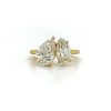 Marquise and Pear Two-Stone Engagement Ring (Toi et Moi) Custom Engagement Rings 7