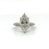Marquise Engagement Ring with Hidden Halo Custom Engagement Rings 5