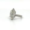 Marquise Engagement Ring with Hidden Halo Custom Engagement Rings 4