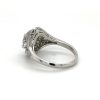 Triple Round Diamond Ring with an Open Frame Custom Engagement Rings 9