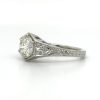Vintage-Inspired Round Diamond Engagement Ring Custom Engagement Rings 6