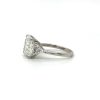 Square Radiant and Trillion Diamond Ring Custom Engagement Rings 7
