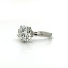 Five-Prong Round Diamond Ring Custom Engagement Rings 5
