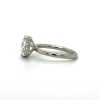 Five-Prong Round Diamond Ring Custom Engagement Rings 7