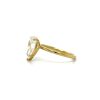 Pear-Shaped Engagement Ring in Yellow Gold Custom Engagement Rings 6