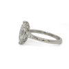 Marquise Diamond Ring with Tapered Pave Band Custom Engagement Rings 7