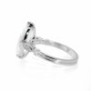 Marquise-Cut Diamond Ring with Diamond Details and Diamond Bridge Custom Engagement Rings 6