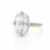 Old Mine Cut Diamond Solitaire Engagement Ring Custom Engagement Rings 5