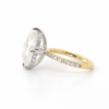 Old Mine Cut Diamond Solitaire Engagement Ring Custom Engagement Rings 7