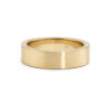 Satin Wedding Band with Hidden Halo Men's Wedding Bands 4