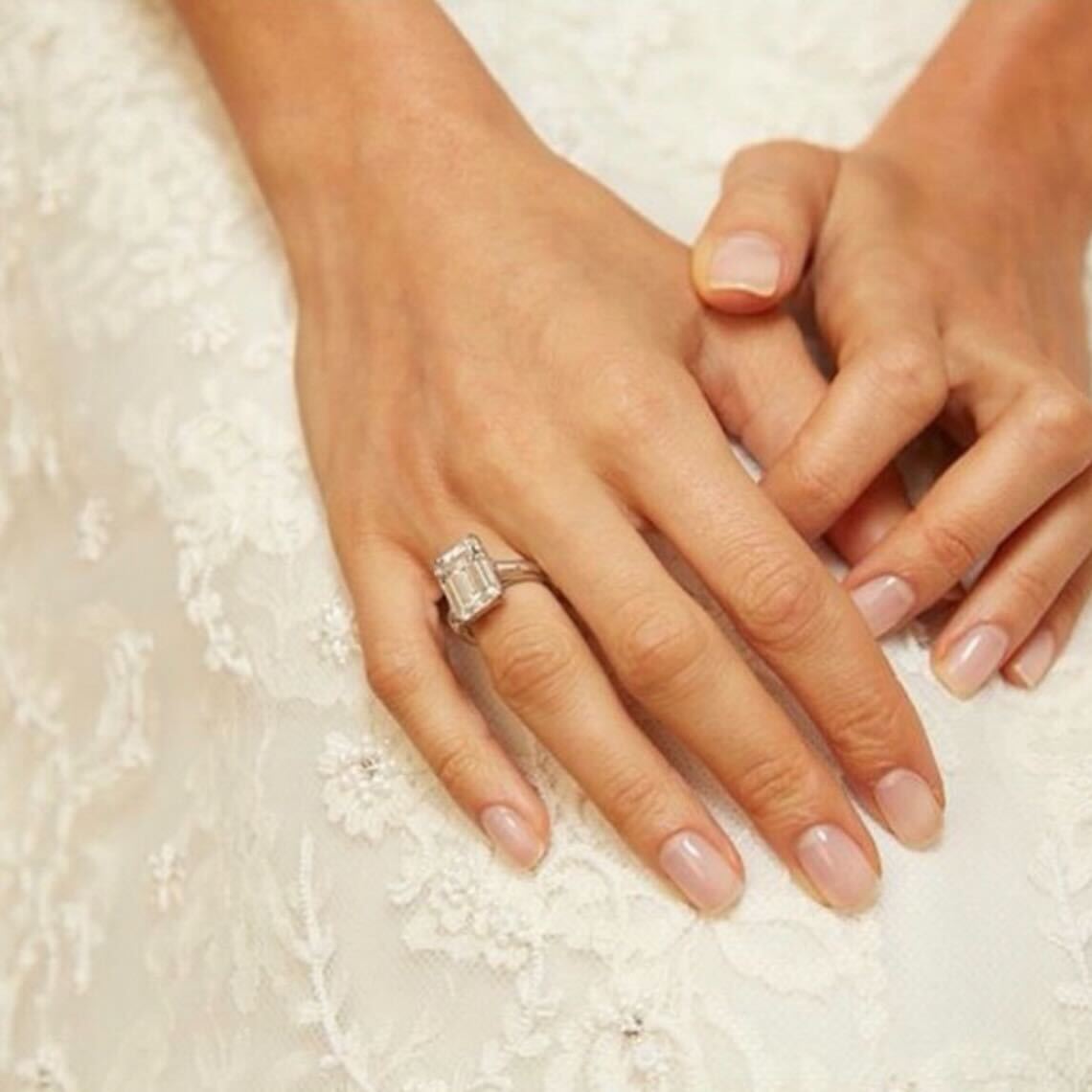 Amal Clooney and George Clooney engagement ring