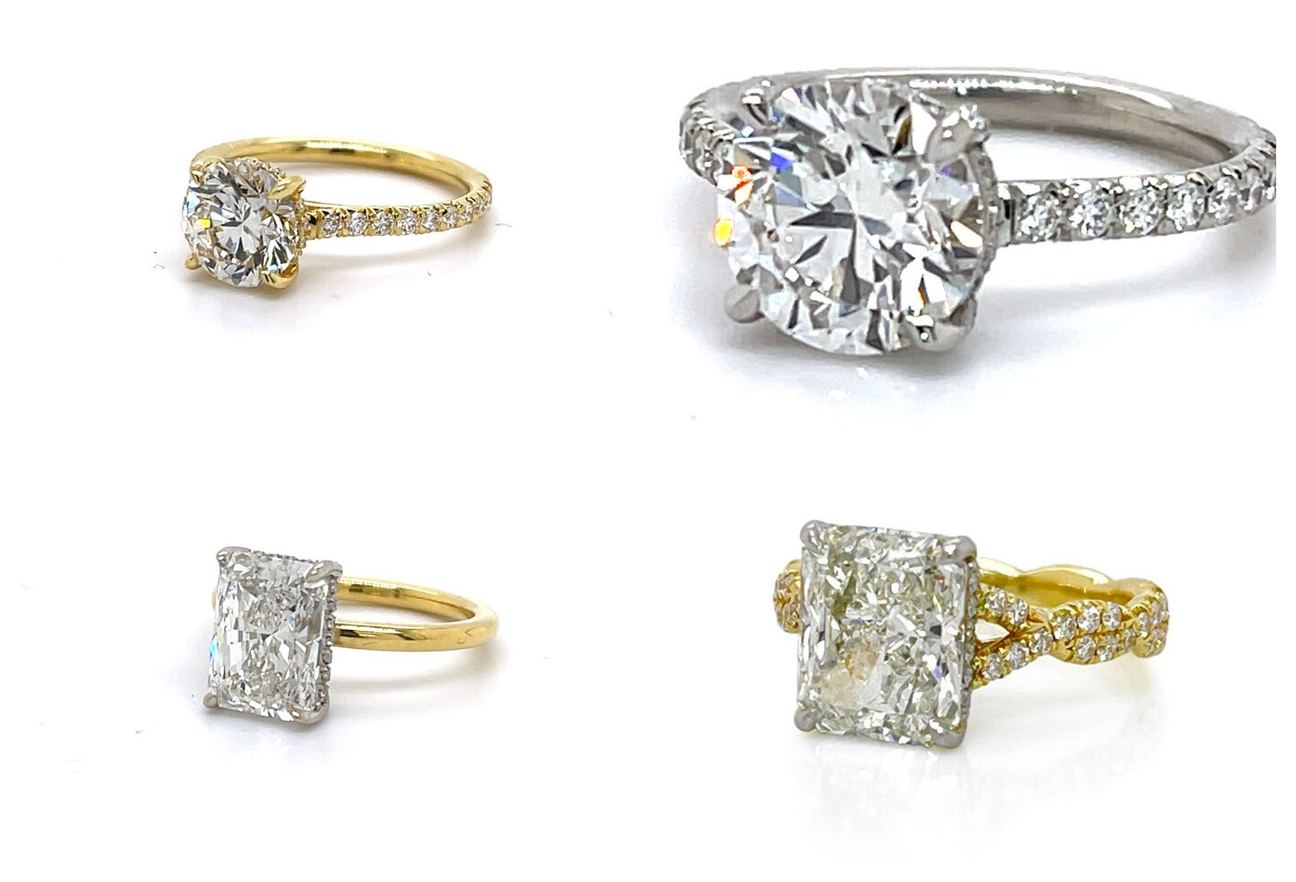 Peter Norman engagement rings